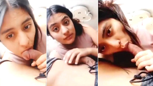 Indian Cute Girl Blowjob Porn Desi lund Sucking Video Watch Now