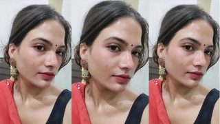 Slim Horny Indian Wife Fully Nude Showing Boobs Leaked Video XXX