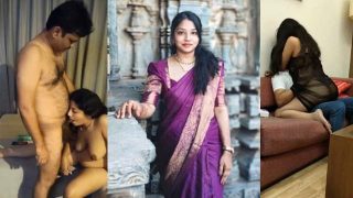 Cuckold Indian Wife Blowing Office Boss In Front Showing Her Husband
