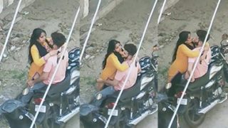 Dusky Girl Romance in Public Place Viral Leak