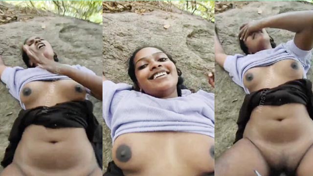 Dusky Tamil Girl Sucking Dick Outdoor Fucking With BF